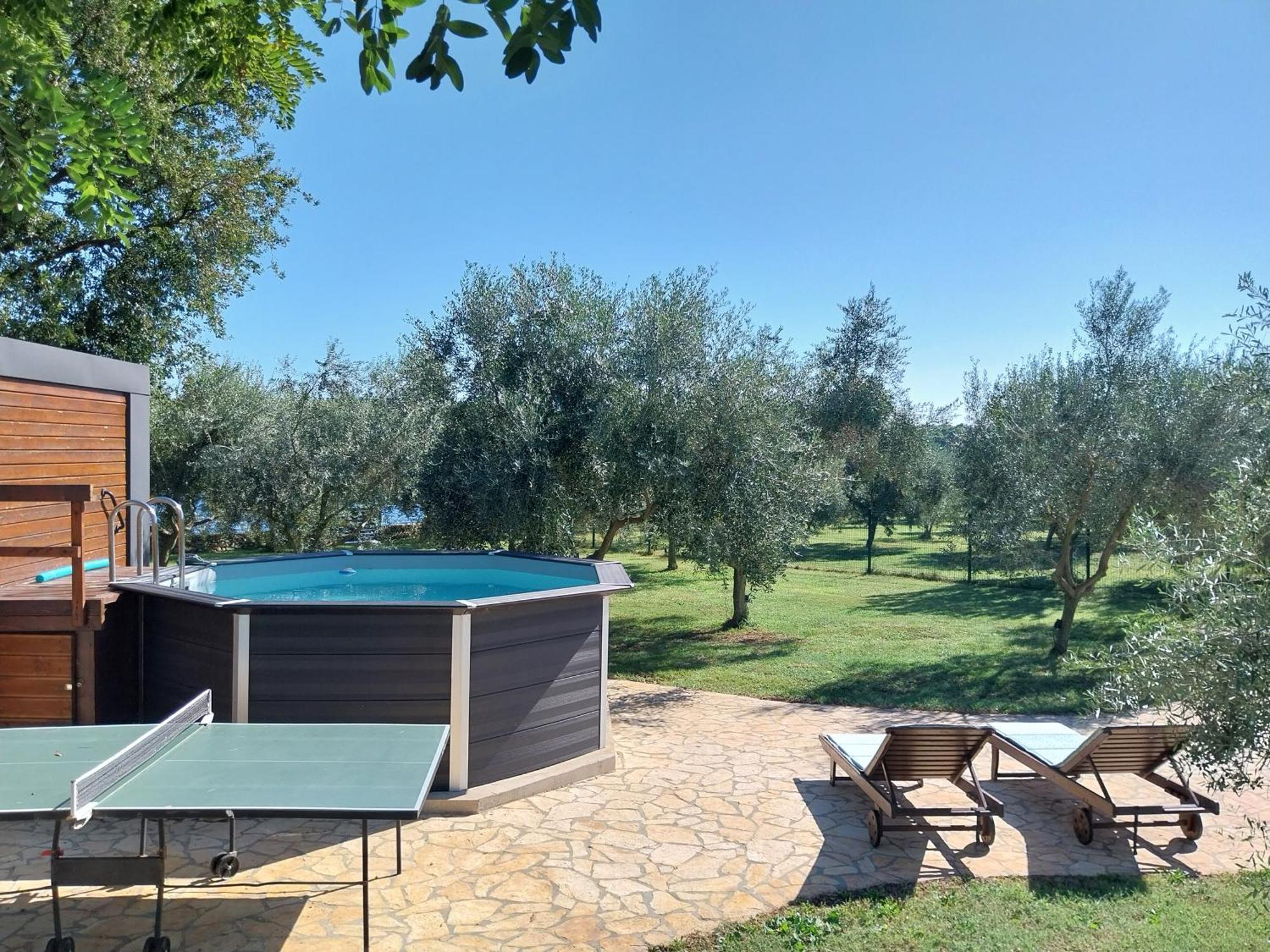 Beach House Ive With Jacuzzi, Pool, Playground And Bbq In An Olive Grove With A Beach, Pomer - Istria Екстер'єр фото